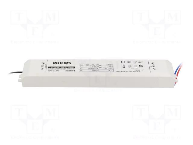 Power supply: switching; LED; 100W; 24VDC; 100mA÷5.2A; 198÷264VAC PHILIPS 929001424206