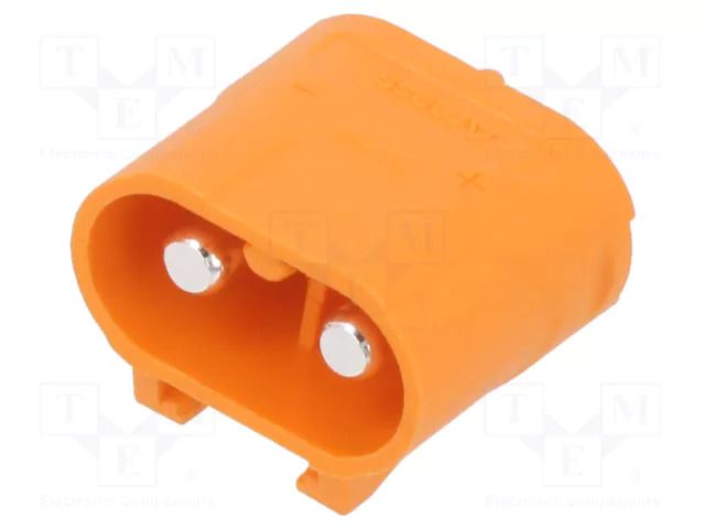 Connector: DC supply; socket; male; LC; 20A; 1kV; PIN: 2; straight AMASS LCB30PB-M