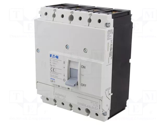 Switch-disconnector; Poles: 4; screw type; 125A; IP20; -25÷70°C EATON ELECTRIC LN1-4-125-I