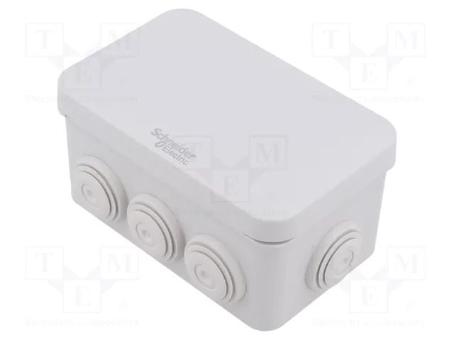 Enclosure: junction box; X: 83mm; Y: 125mm; Z: 61mm; wall mount; IP55 SCHNEIDER ELECTRIC ENN05003