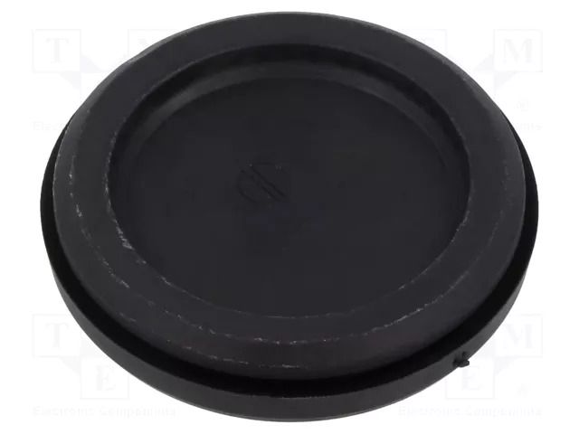 Grommet; with bulkhead; Ømount.hole: 50.2mm; black; Øcable: 1÷36mm TRELLEBORG T-GDM36