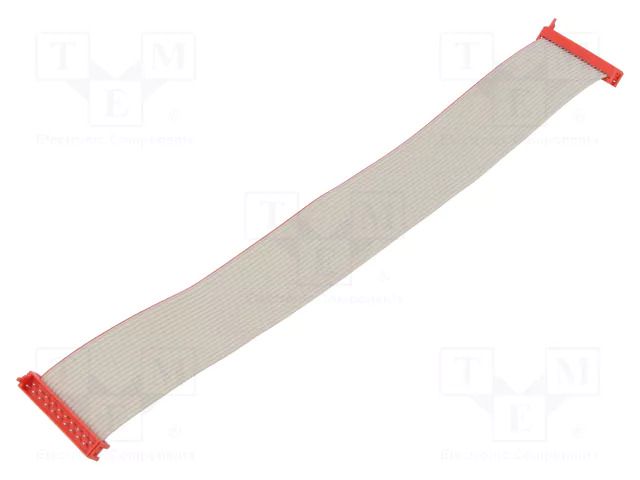 Ribbon cable with connectors; Tape ph: 1.27mm; PIN: 20; Len: 0.2m TE Connectivity 2205076-3
