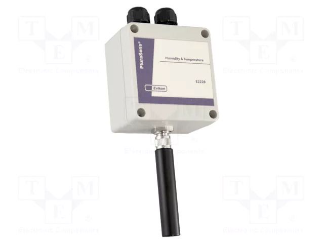 Converter: temperature and humidity; 0÷100%RH; -40÷85°C; IP65 EVIKON E2228-RP16-S-24VDC