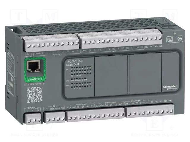 Module: PLC programmable controller; OUT: 12; IN: 20; Modicon M200 SCHNEIDER ELECTRIC TM200CE32R