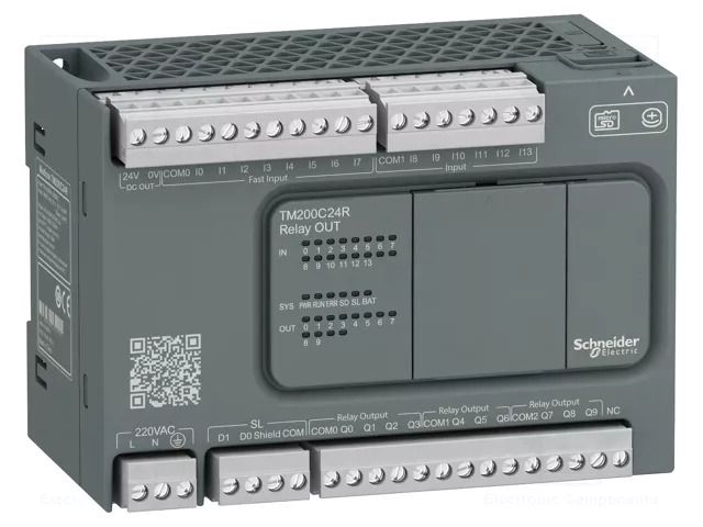 Module: PLC programmable controller; OUT: 10; IN: 14; Modicon M200 SCHNEIDER ELECTRIC TM200C24R