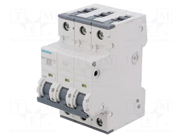 Circuit breaker; 230/400VAC; Inom: 80A; Poles: 3; Charact: C; 10kA SIEMENS 5SY4380-7