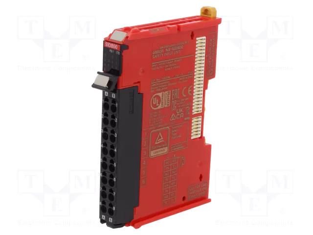 Module: extension; 24VDC; for DIN rail mounting; NX; 0÷55°C; IP20 OMRON NX-SID800