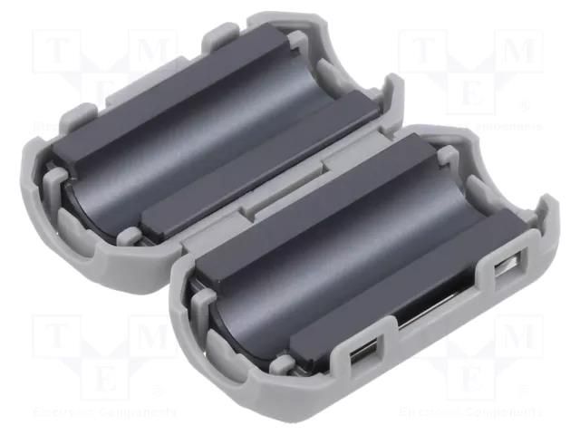 Ferrite: two-piece; on round cable; A: 35mm; B: 28mm; C: 9mm; plastic TDK ZCAT2035-0930A