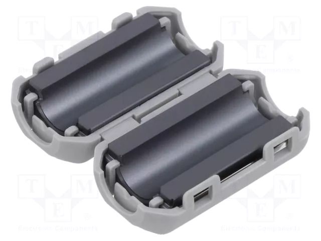 Ferrite: two-piece; on round cable; A: 35mm; B: 28mm; C: 9mm; plastic TDK ZCAT2035-0930A