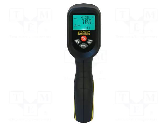 Infrared thermometer; LCD; -50÷1350°C; Accur: ±(1.5%+2°C) STANLEY STL-FMHT0-77422