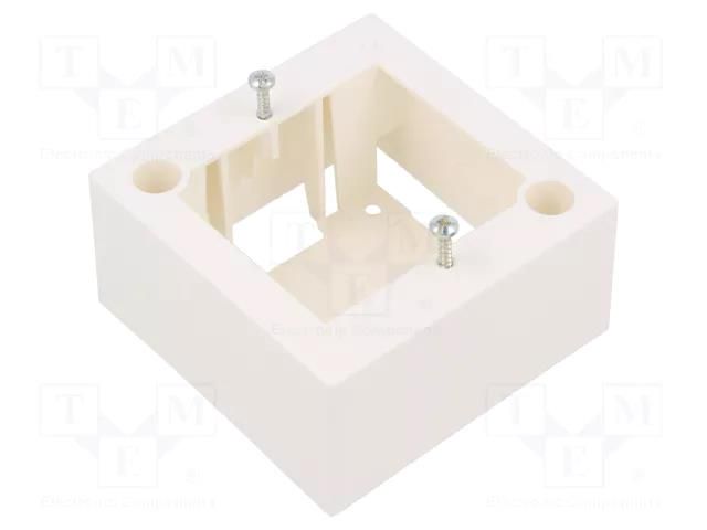 Enclosure: junction box; X: 81mm; Y: 81mm; Z: 40mm; wall mount FIBRAIN FIBRAIN-OBU-2