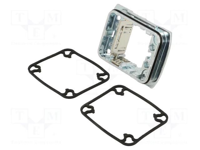 Han-Yellock bulkhead housing 30 HARTING 11123000301