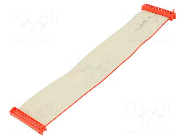 Ribbon cable with connectors; Tape ph: 1.27mm; PIN: 20; Len: 0.15m TE Connectivity 2205076-2