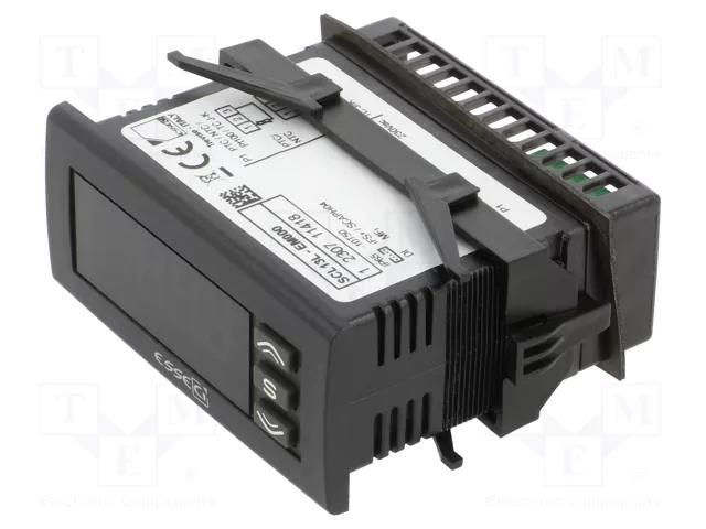 Module: meter; NTC,Pt100,PTC,thermocouple J,thermocouple K ESSECI SCL13L-EM000