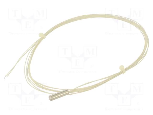 Sensor: temperature; Pt1000; 1kΩ; Body dim: Ø6x20mm; -30÷400°C PROFFUSE PT1000-20X6-2M