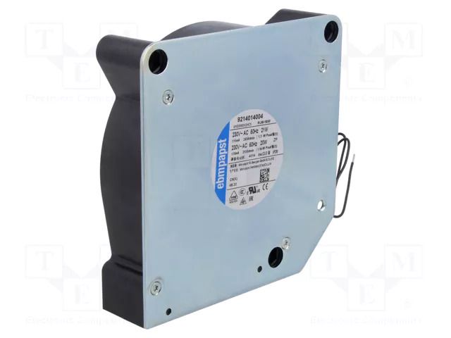 Fan: AC; blower; 121x121x37mm; 35m3/h; slide; 2450rpm EBM-PAPST RL90-18/50