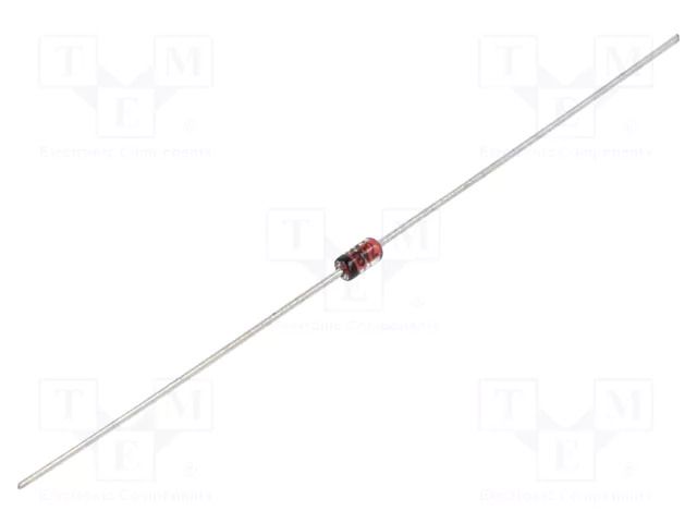 Diode: Zener; 0.5W; 8.2V; Ammo Pack; DO35; single diode; Ufmax: 1V DC COMPONENTS BZX55C8V2-DC