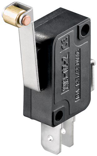 Microswitch - Changeover Switch, 1-Pole - with long roller lever 10184