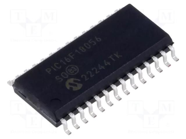 IC: PIC microcontroller; 28kB; ADC,DAC,EUSART,I2C / SPI; SMD MICROCHIP TECHNOLOGY PIC16F18056-I/SO