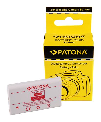 Battery F. MINOLTA DIMAGE NP200 NP-200 X/Xg/Xi/Xt, PATONA 1019 4260218596344