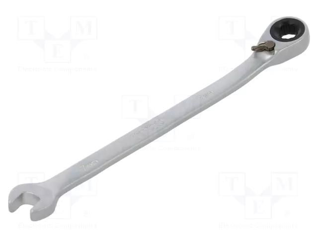 Wrench; box,with ratchet; 7mm; Overall len: 138mm; steel; tag IRIMO SA.18-07-1