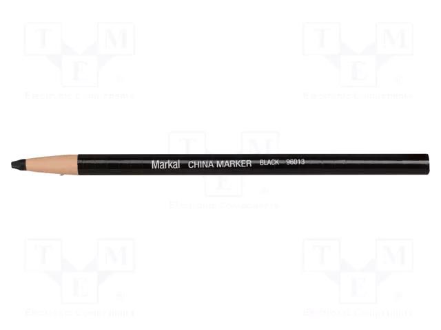 Marker: pencil; black; CHINA MARKER; Tip: cone MARKAL MAR-96013-BK