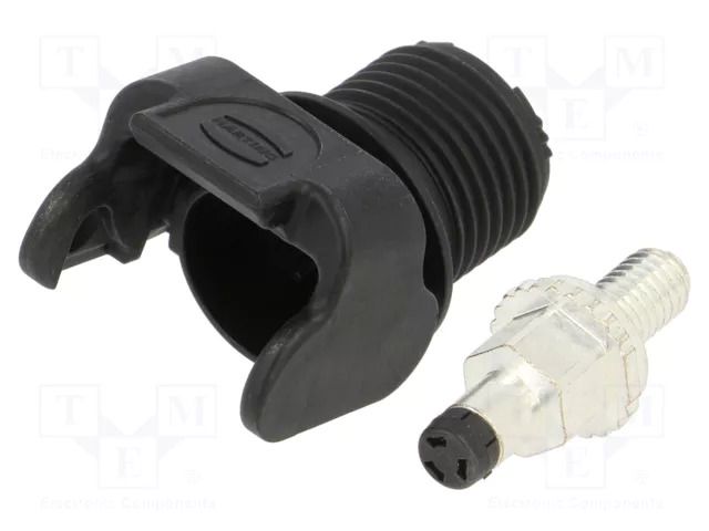 Connector: DC supply; socket; male; Inom: 120A; 1.5kV; PIN: 1; screw HARTING 09930011101