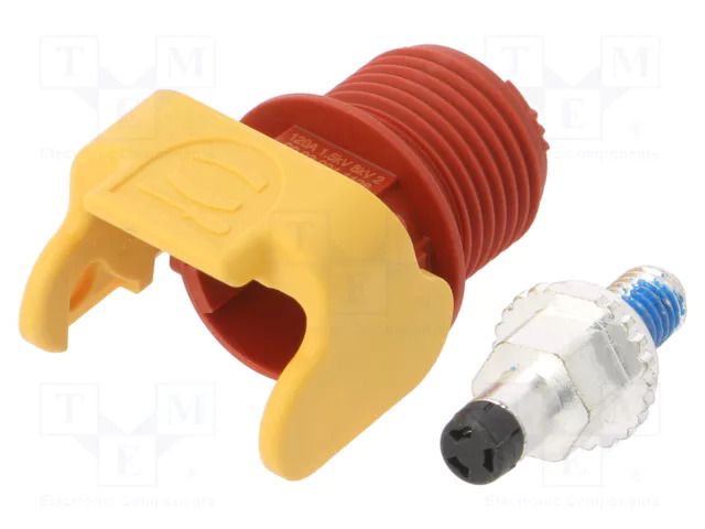 Connector: DC supply; socket; male; Inom: 120A; 1.5kV; PIN: 1; screw HARTING 09930011126