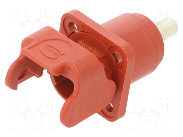 Connector: DC supply; socket; male; Inom: 120A; 1.5kV; PIN: 1; screw HARTING 09930011302