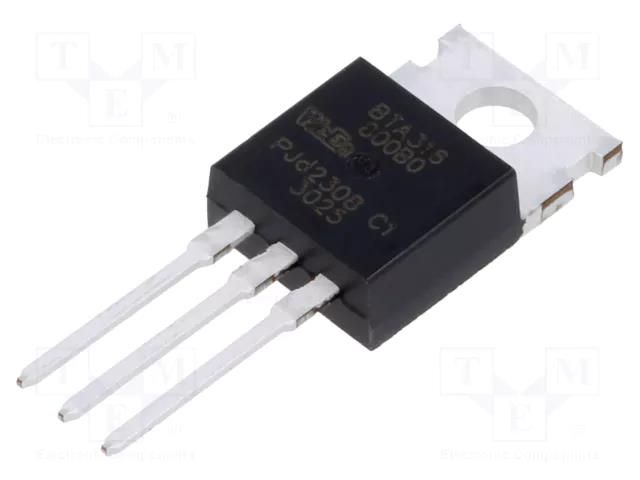 Triac; 800V; 16A; TO220AB; Igt: 50mA; Ifsm: 140A; 3Q,Hi-Com WeEn Semiconductors BTA316-800B0.127