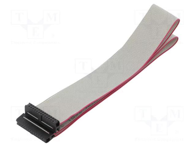 Ribbon cable with IDC connectors; Tape ph: 1mm; Contacts ph: 2mm CONNFLY DS1052-01-26NA2060