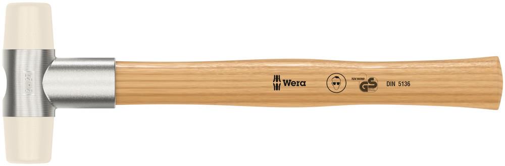 101 Soft-faced hammer with nylon head sections, 2x28.0, Wera 05000310001