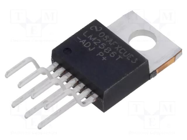 PMIC; DC/DC converter; Uin: 4÷40VDC; Uout: 1.23÷60VDC; 4A; TO220-7 TEXAS INSTRUMENTS LM2586T-ADJ/NOPB