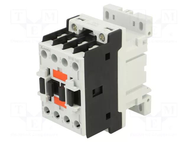 Contactor: 4-pole; NO x4; 18A; on panel,for DIN rail mounting LOVATO ELECTRIC BF18T4A230
