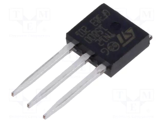 Thyristor; 800V; Ifmax: 12A; 8A; Igt: 15mA; IPAK; THT; tube; Ifsm: 110A STMicroelectronics TN1215-800H