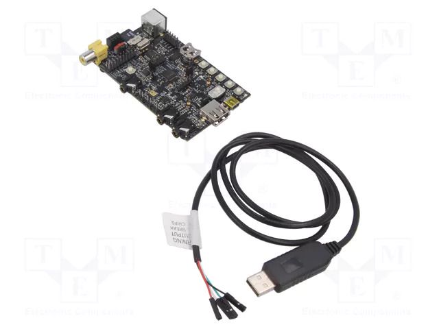 Dev.kit: evaluation; UART-USB converter,prototype board VLSI VS1010-DEV-BOARD