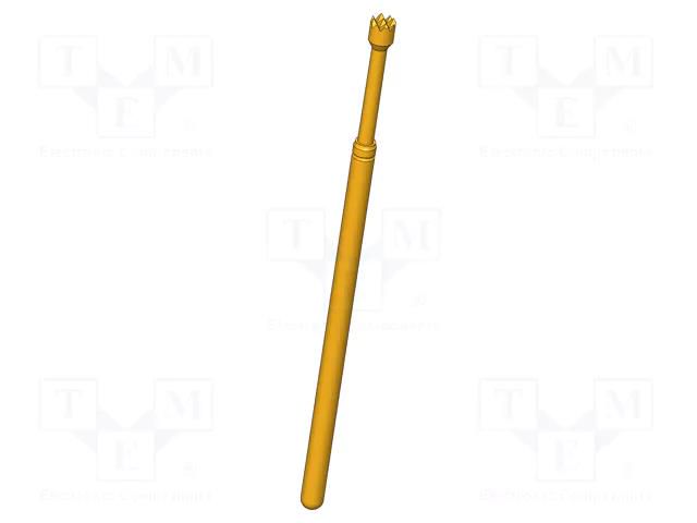 Test needle; Operational spring compression: 4.3mm; 8A; Ø: 1.5mm INGUN GKS-100-0879