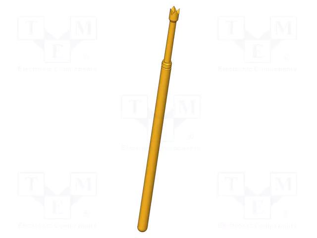 Test needle; Operational spring compression: 4.3mm; 5A; Ø: 1.3mm INGUN GKS-100-1720