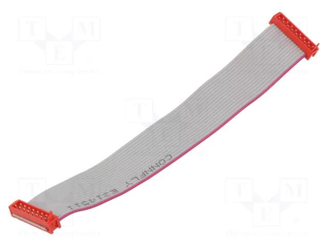 Ribbon cable with connectors; Tape ph: 1.27mm; PIN: 16; Len: 0.15m TE Connectivity 2205066-2