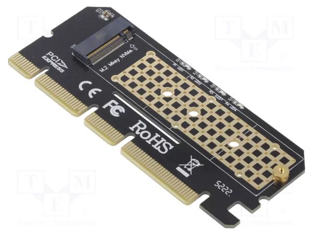 PC extension card: PCIe; M.2 (M key),PCIe SAVIO SAVAK-41