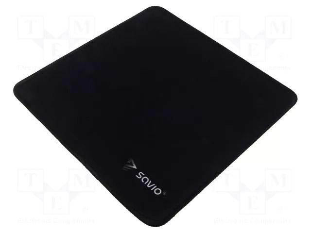 Pad; black; mouse; 250x250x2mm; TURBO DYNAMIC SAVIO SAVGBETDS