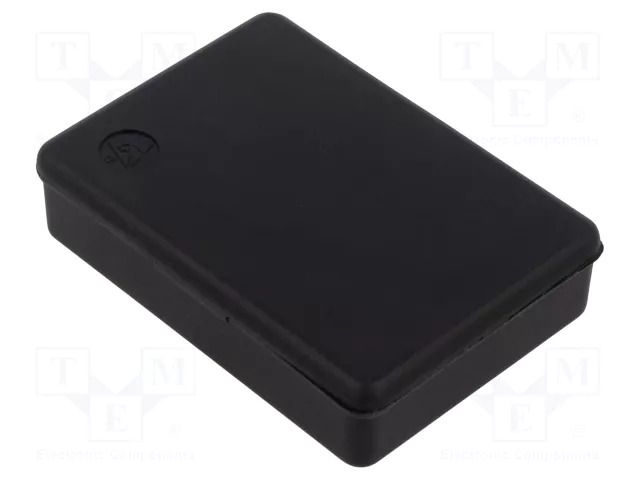 Container: box; with foam lining; ESD; black DESCO EUROPE SCS-241050