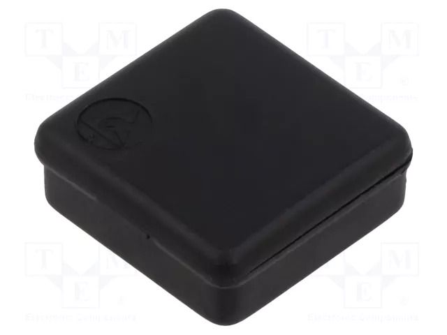 Container: box; with foam lining; ESD; black DESCO EUROPE SCS-241065