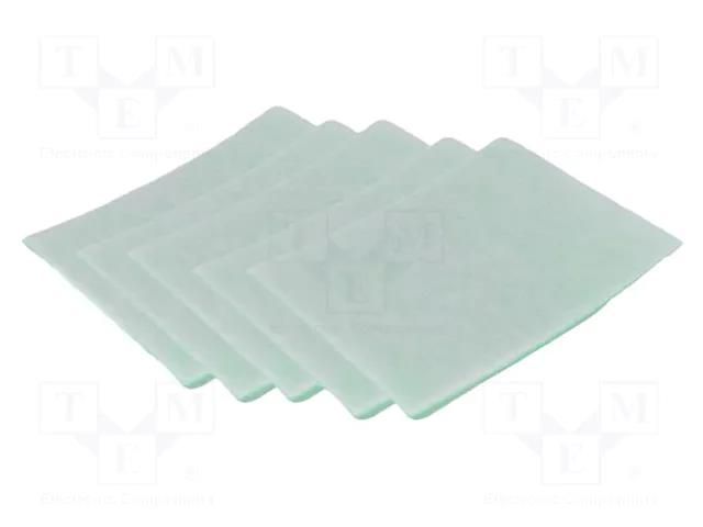 Spare part: filter; for soldering fume absorber; 5pcs. METCAL FP-BVX250