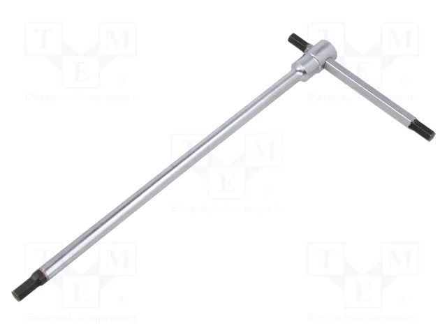Wrench; hex key; HEX 5mm; Overall len: 195mm; Kind of handle: T BETA BE951/5