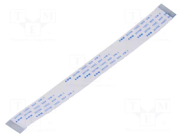FFC tape; Cores: 30; Tape ph: 0.5mm; L: 152mm; 500mA; 60V; FFC5-TIN GCT 05-30-A-0152-A