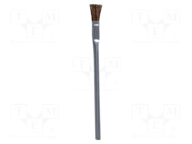 Tool: brush; horse hair; L: 150mm; for precision work; 5pcs. MG CHEMICALS MGCH-855-5S