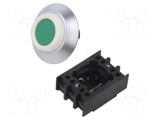 Switch: push-button; 22mm; green SCHMERSAL 101163556