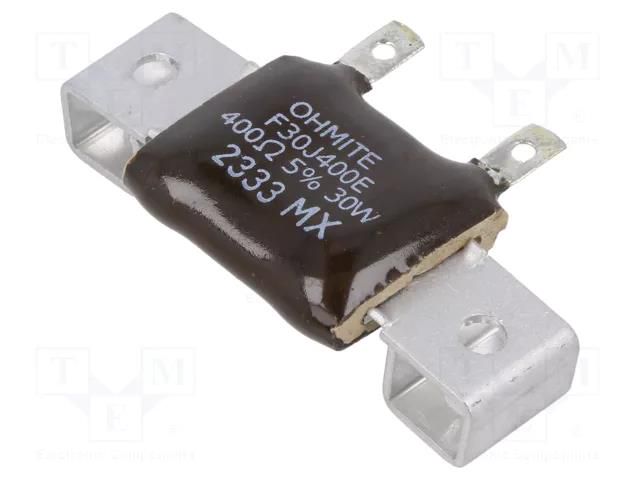 Resistor: power; 400Ω; 30W OHMITE F30J400E
