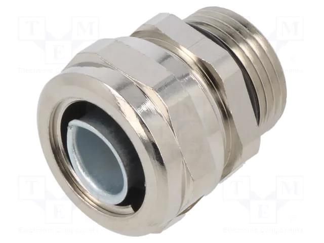 Straight terminal connector; Thread: metric,outside; IP40 ANAMET EUROPE SL/SLI3/8-M20X1.5